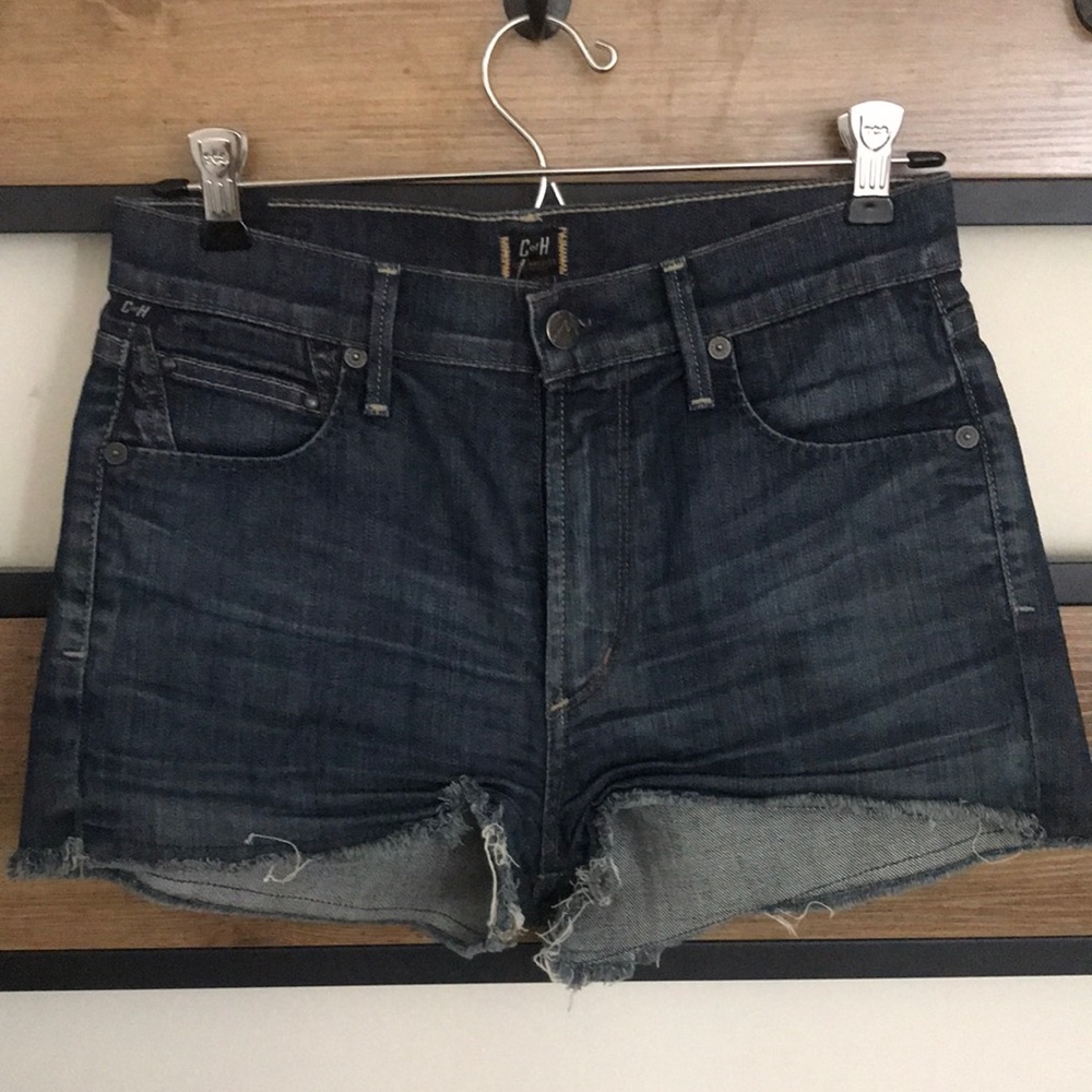 Citizens of Humanity high rise denim shorts